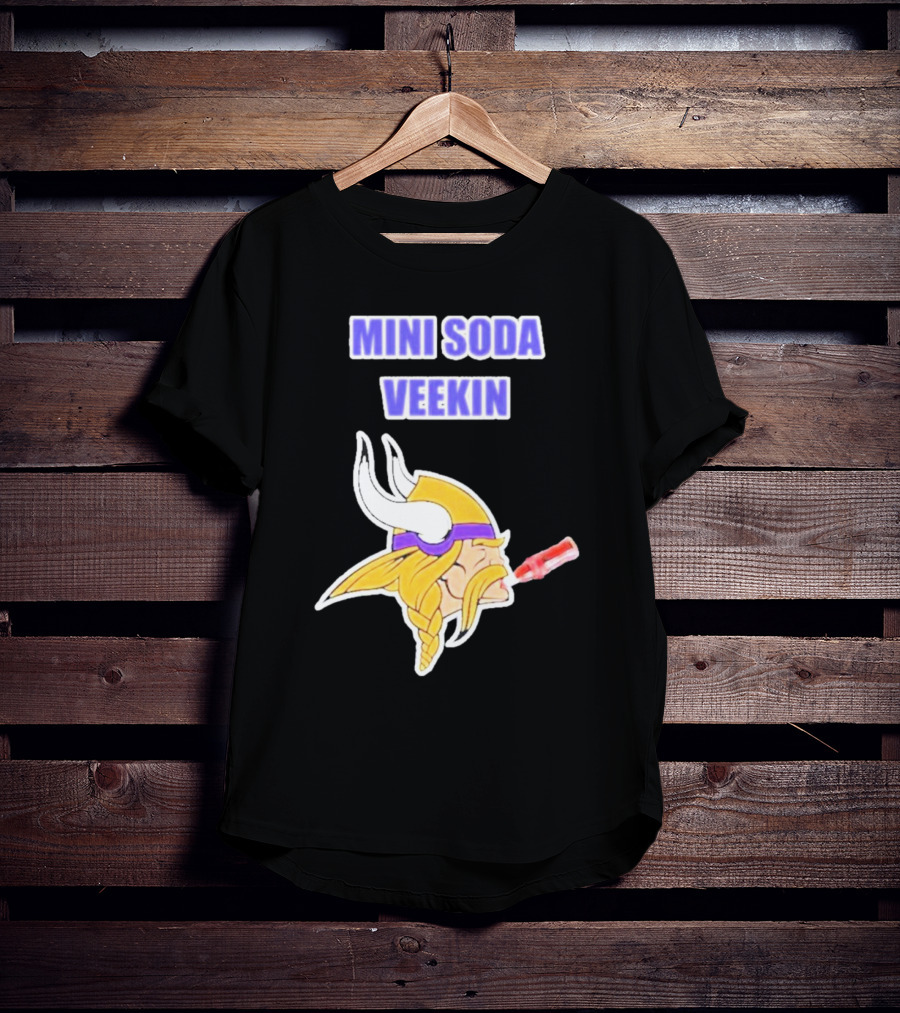 MINI SODA VEEKIN Viking Drinking Soda T-Shirt