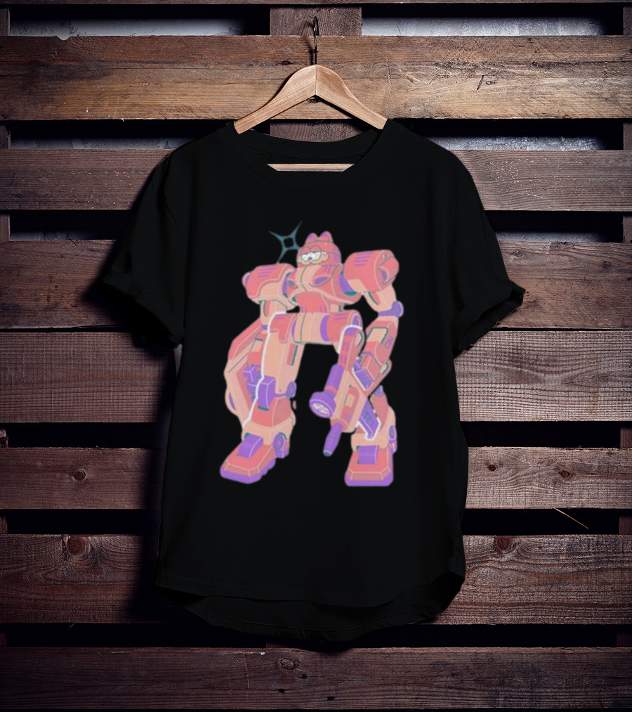 Aquiboni Garf Mecha Robot Fusion T-Shirt