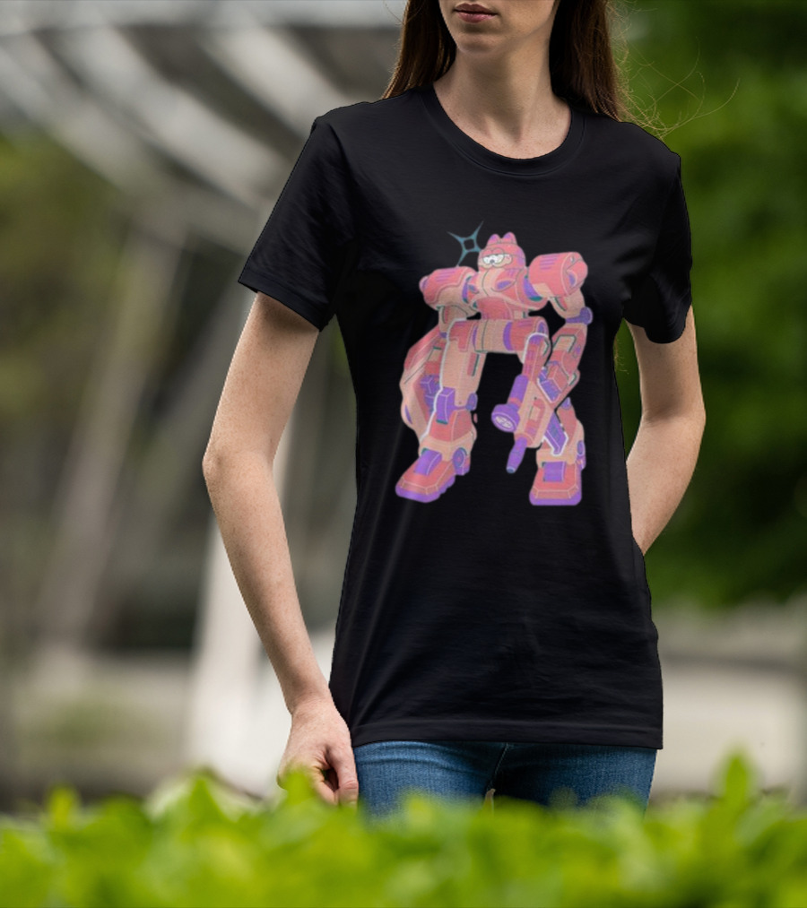 Aquiboni Garf Mecha Robot Fusion T-Shirt