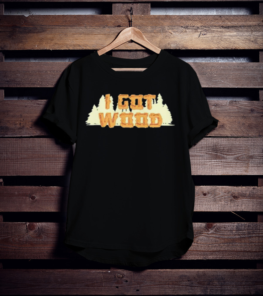 Nick Frost I Got Wood Forest T-Shirt