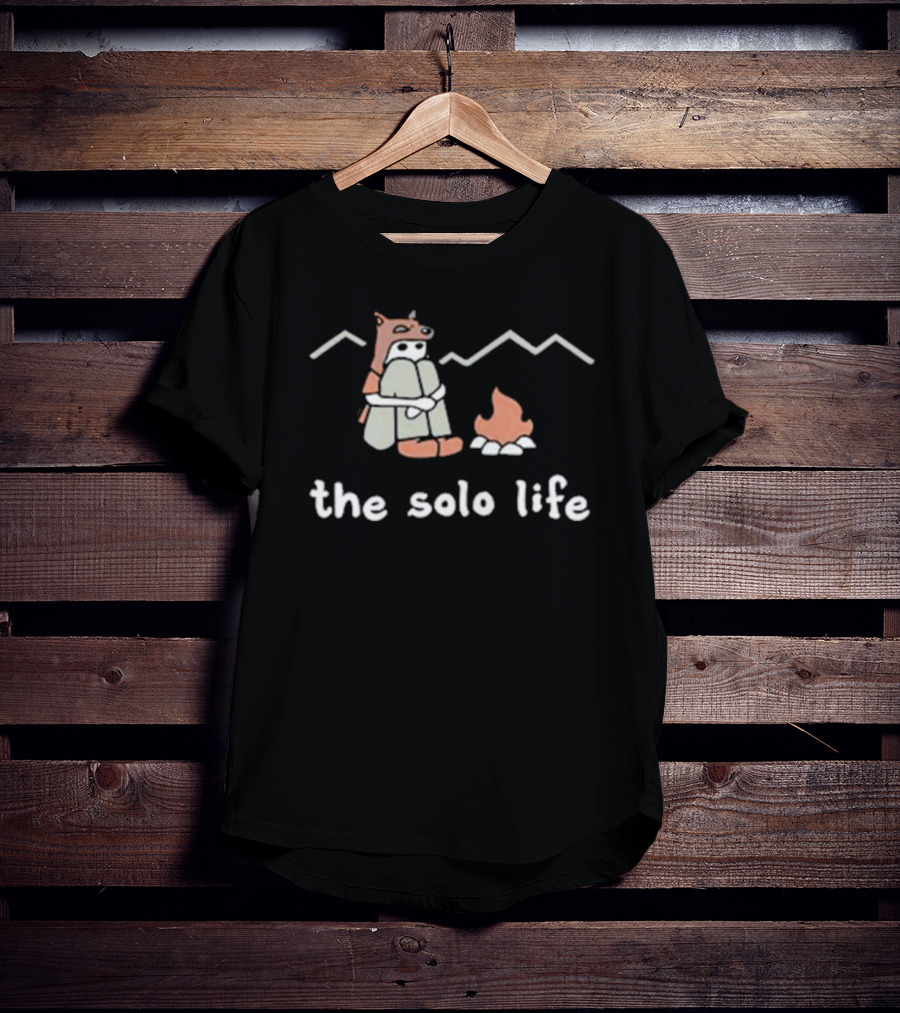 Blooprint Gaming The Solo Life Campfire Adventure T-Shirt