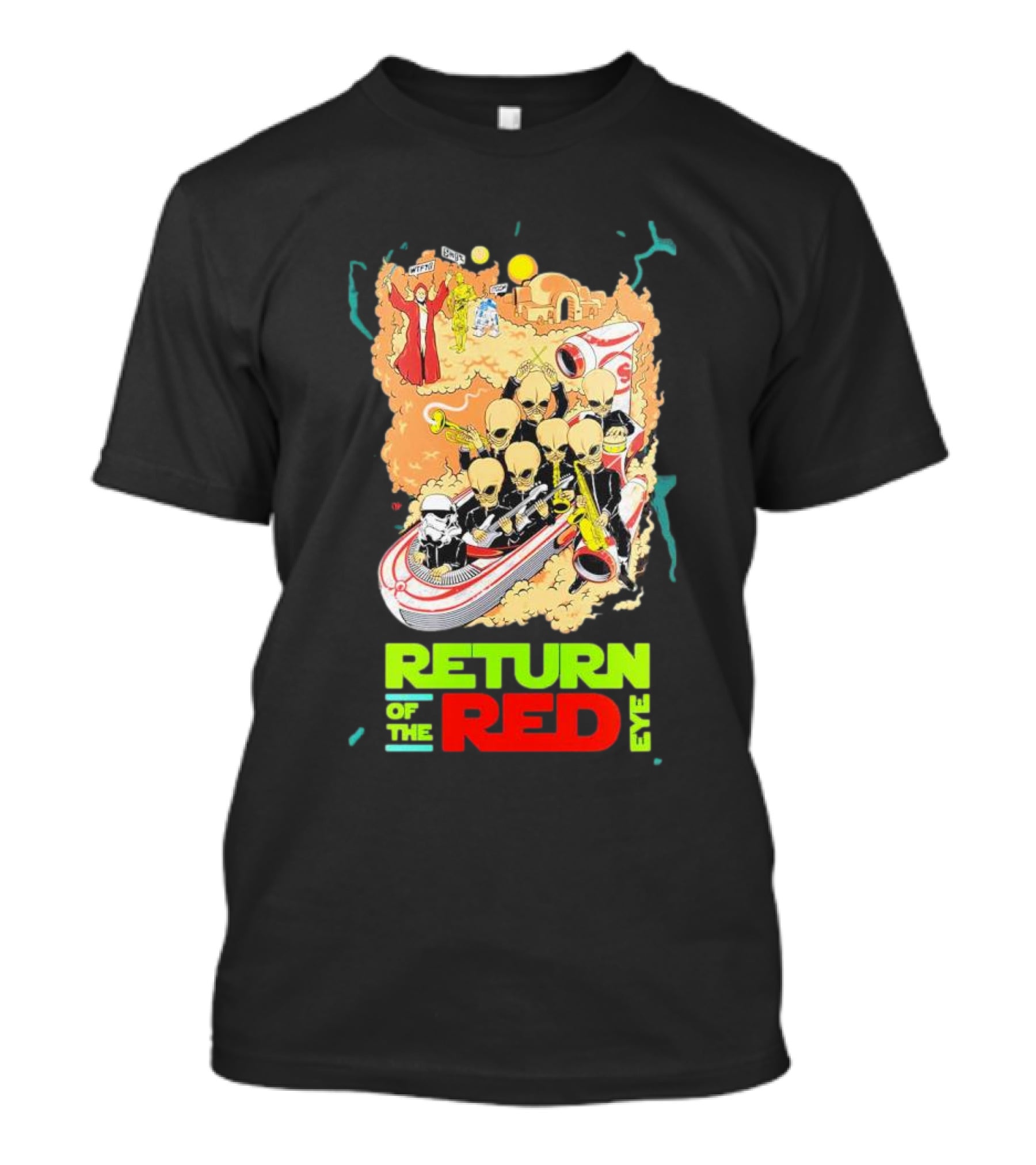 Slightly Stoopid Return Of The Red Eye Space Journey Adventure T-Shirt