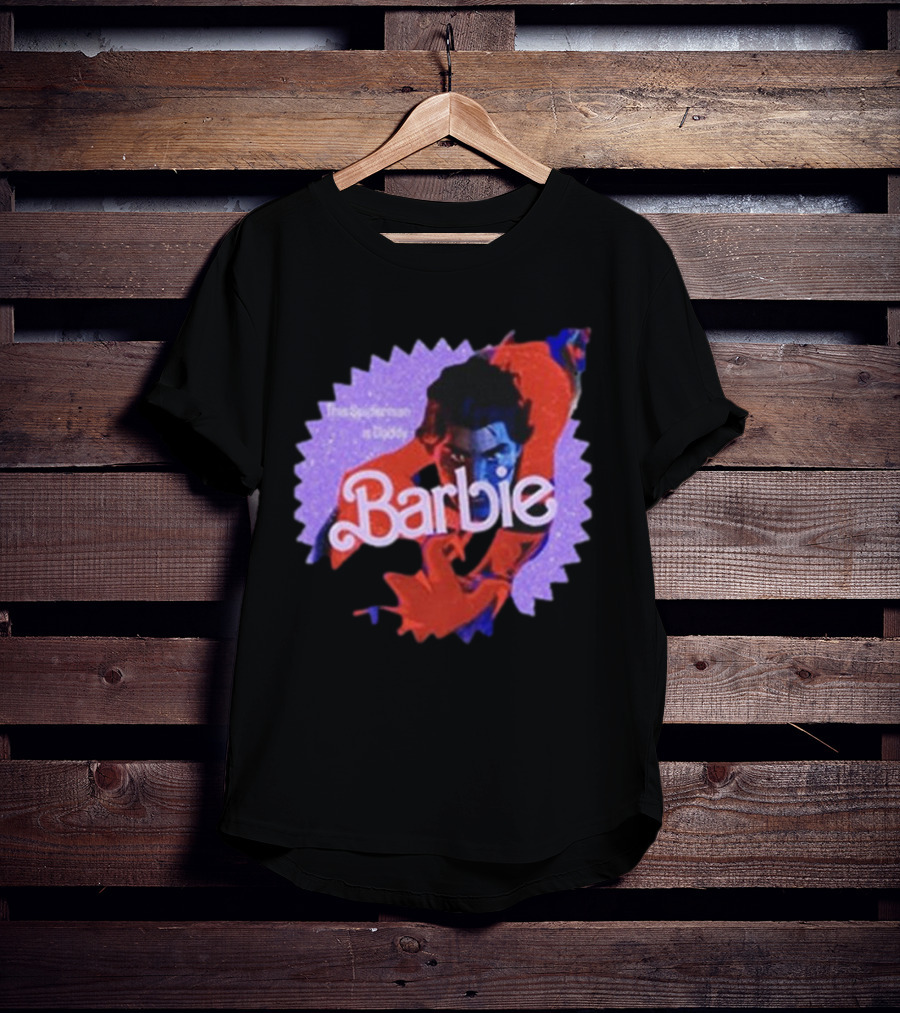 Barbie Meets Spider-Man This Spiderman Is Daddy Etsy Singapore T-Shirt