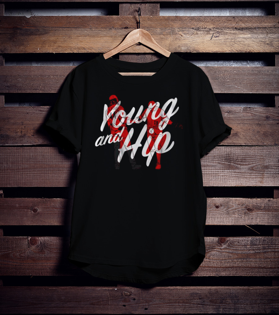 Cincinnati Reds Joey Votto Young And Hip Baseball T-Shirt