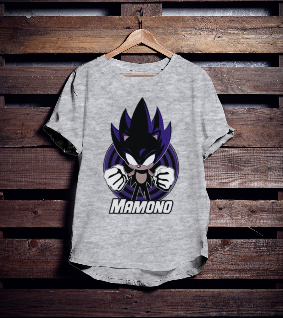 Mamono Dark Super Shadow Style Character T-Shirt