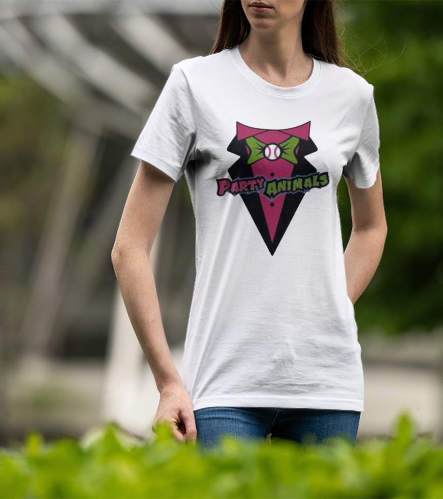 Party Animals Baseball Tuxedo T-Shirt