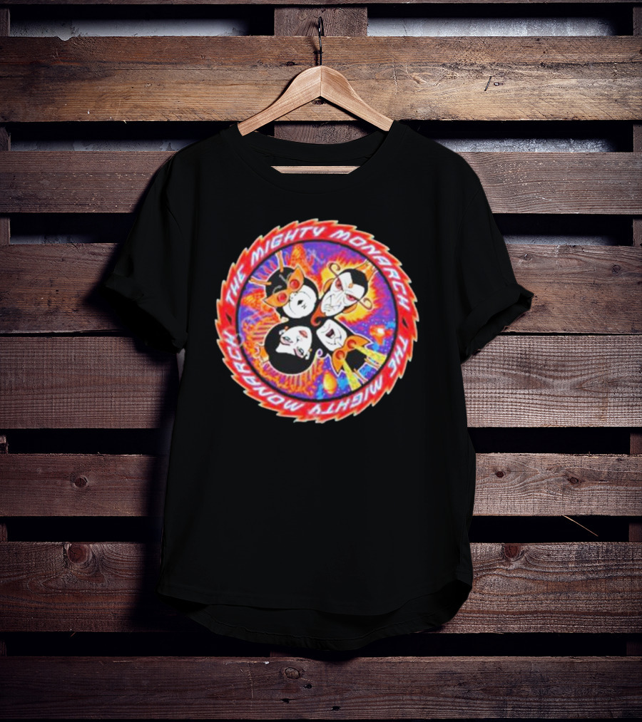 The Mighty Monarch Venture Bros Titmouse Animation Rock And Roll T-Shirt