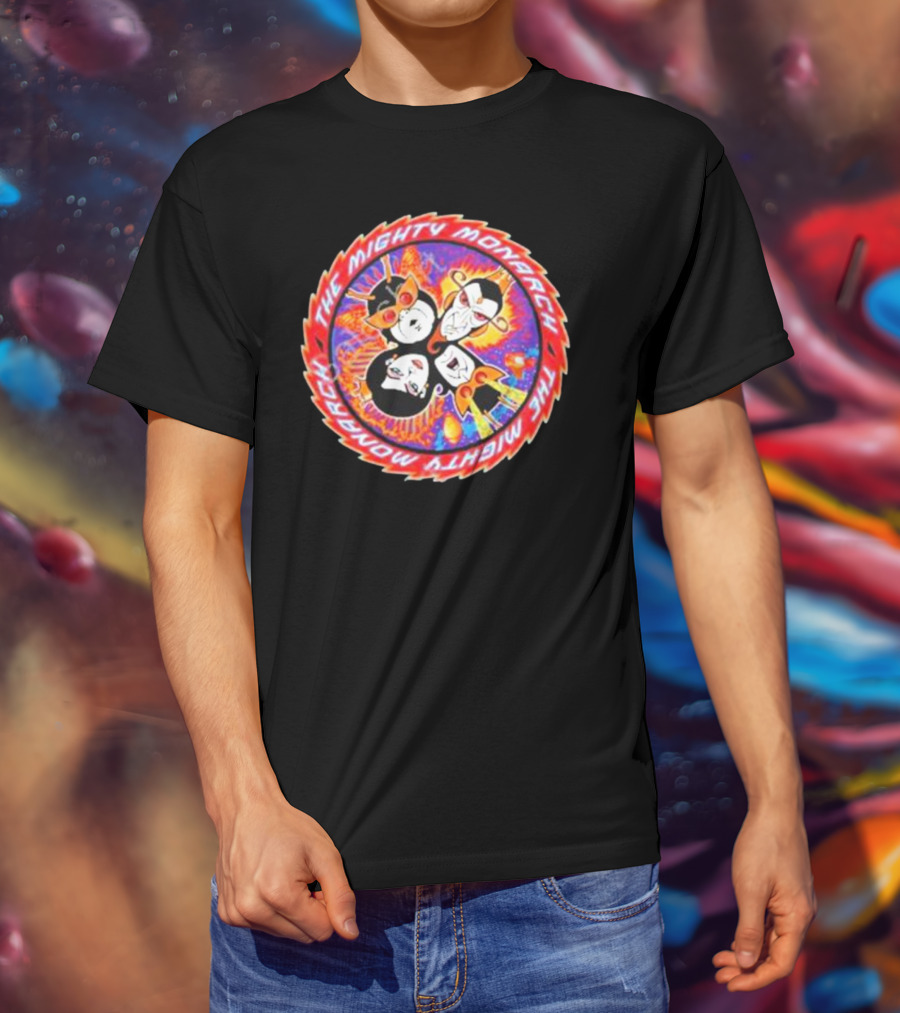 The Mighty Monarch Venture Bros Titmouse Animation Rock And Roll T-Shirt