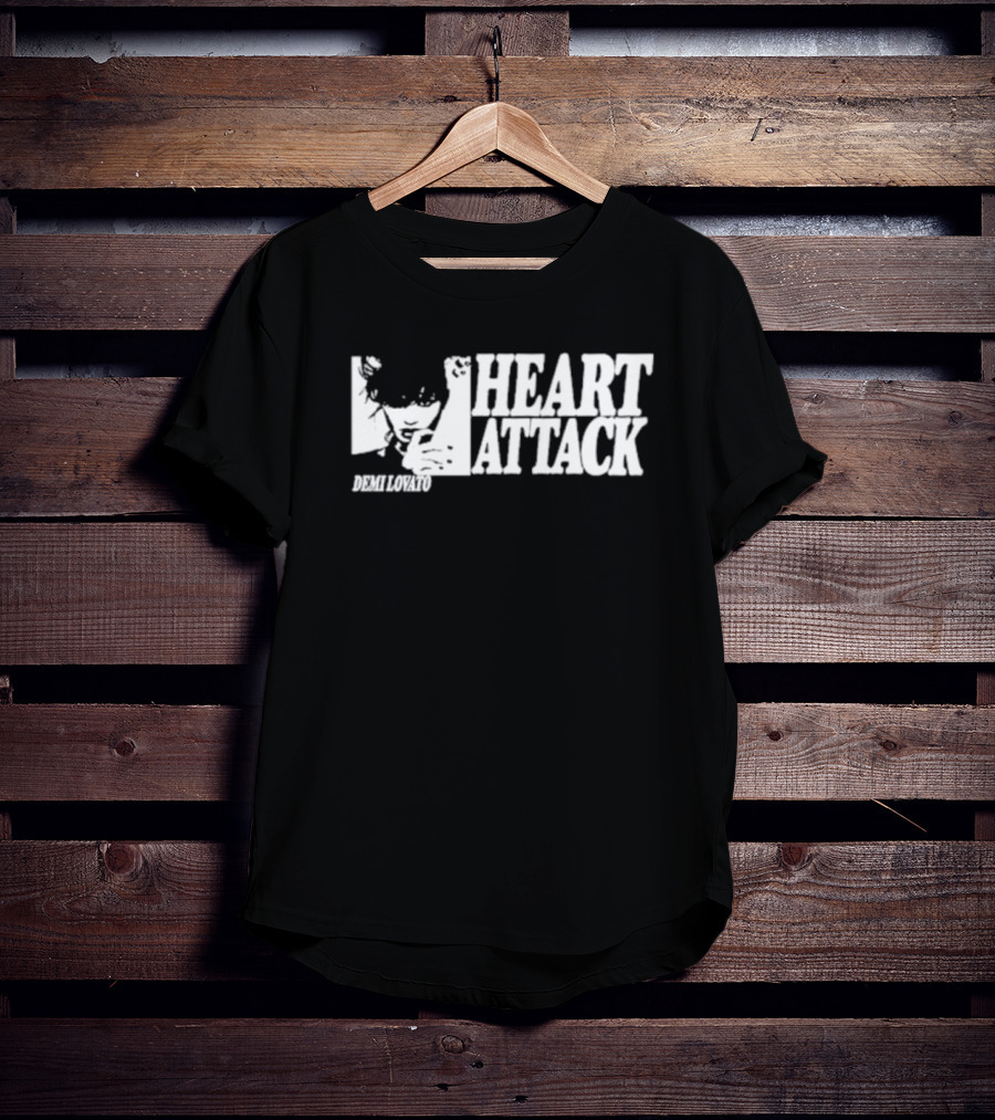 Demi Lovato Heart Attack Rock Version T-Shirt