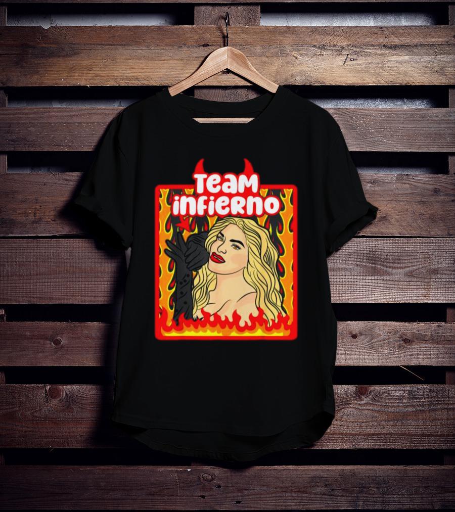 Team Infierno Wendy Guevara Latina Flames T-Shirt