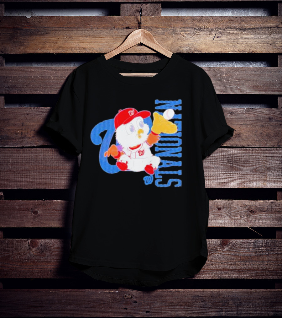 Washington Nationals Infant Mascot Logo Baseball T-Shirt