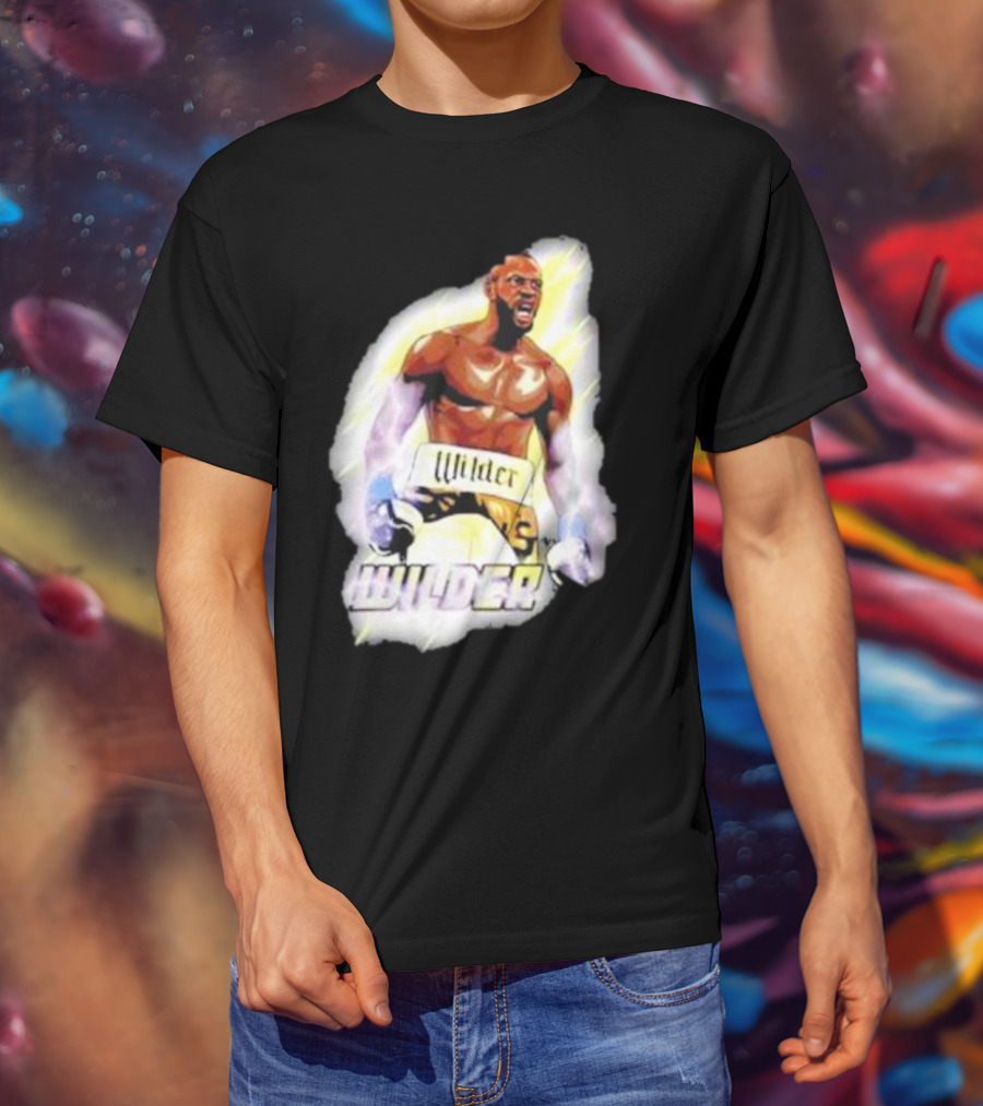Deontay Wilder Lightning Boxer Champion Energy T-Shirt