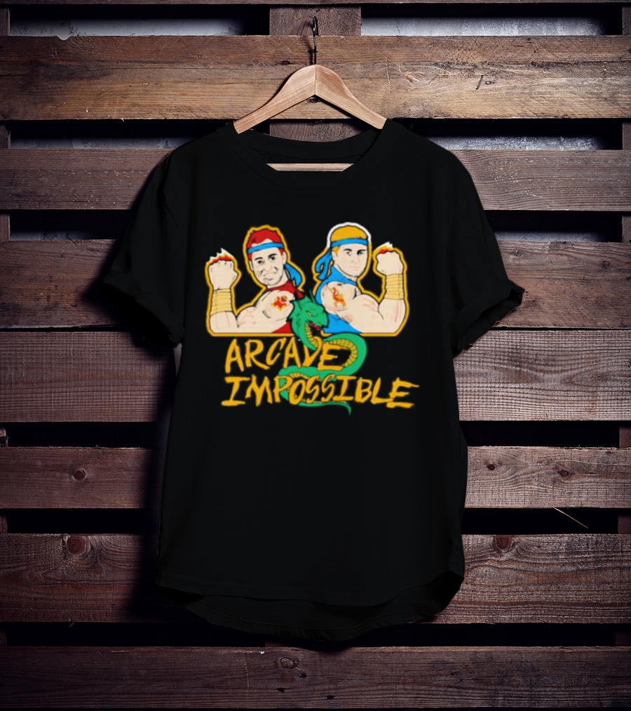 Arcade Impossible Double Dragon Duo T-Shirt