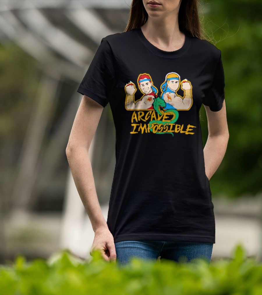 Arcade Impossible Double Dragon Duo T-Shirt