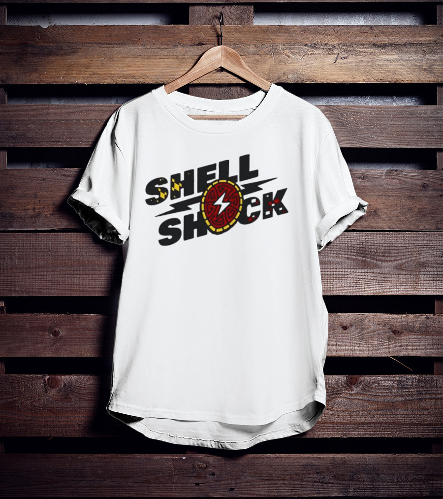 SHELL SHOCK TBT Electric Pattern Fusion T-Shirt