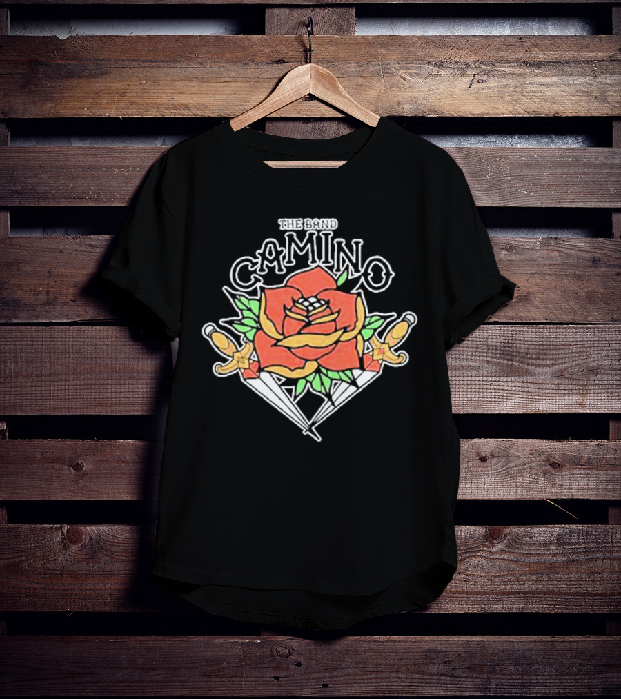 The Band Camino Rose And Dagger T-Shirt
