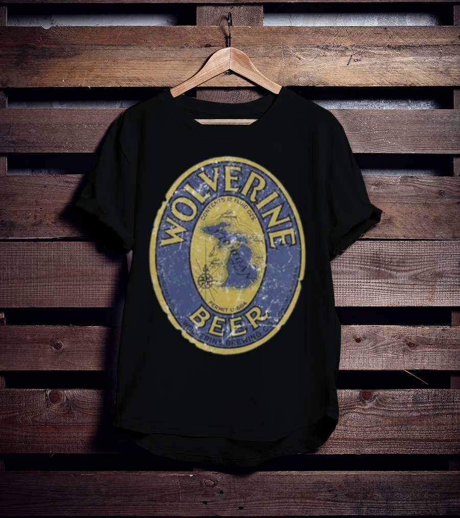 Wolverine Beer Brewing Co 90s Marvel T-Shirt