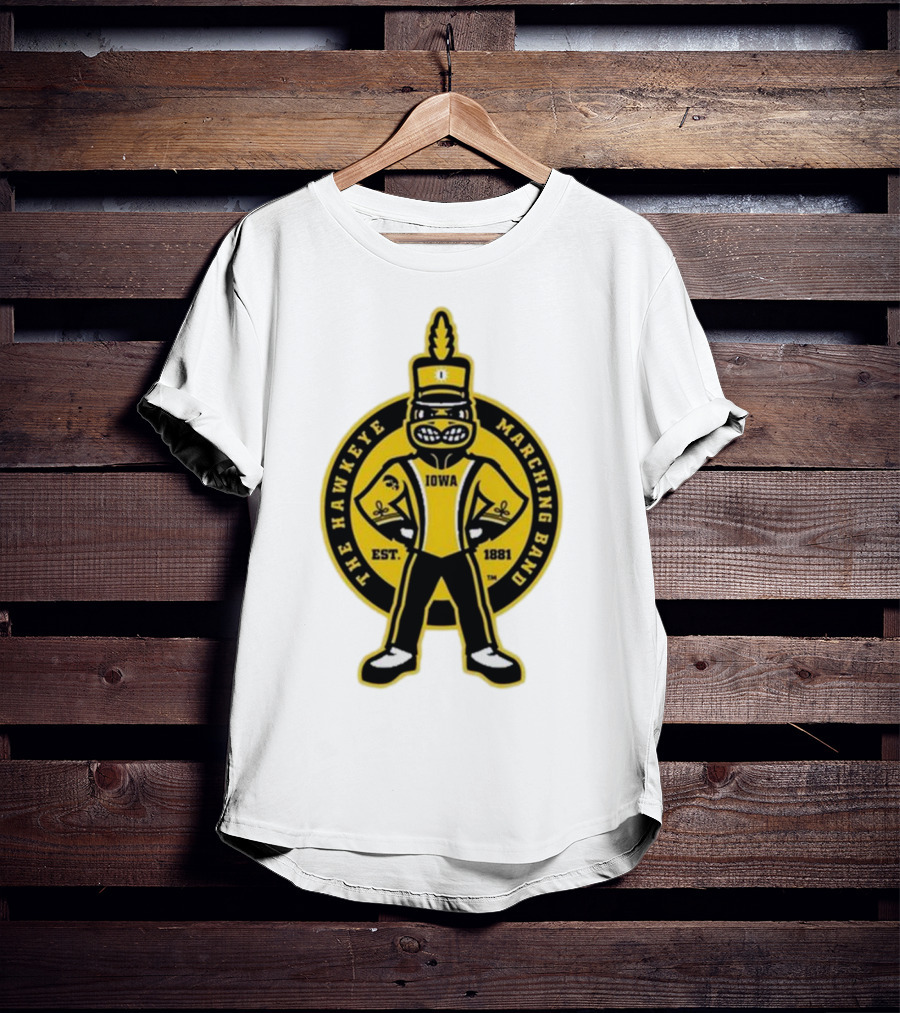 The Hawkeye Marching Band Iowa Est 1881 T-Shirt