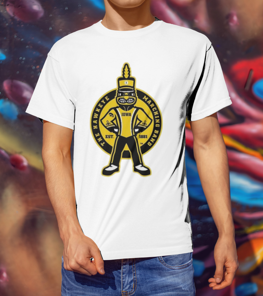 The Hawkeye Marching Band Iowa Est 1881 T-Shirt