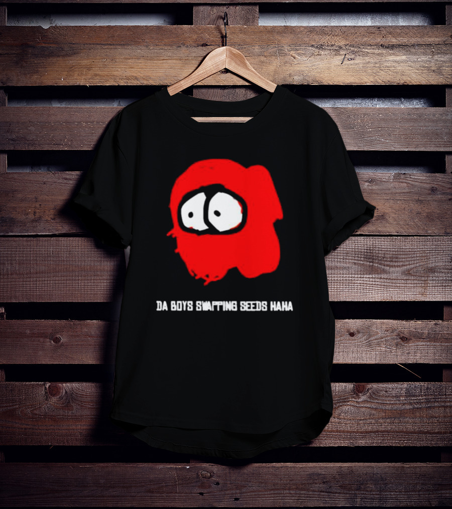 Da Boys Swapping Seeds Haha Red Crewmate T-Shirt