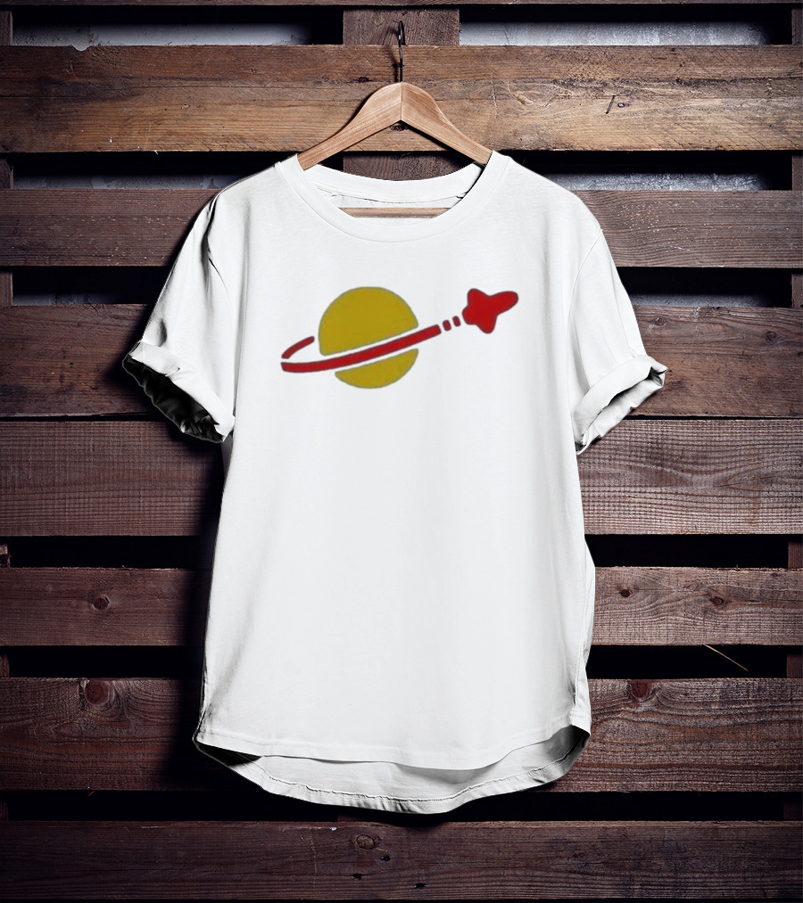 Classic Spaceman Lego Logo Planet And Spaceship T-Shirt