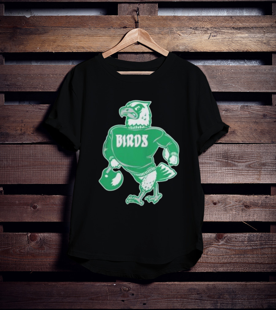 Philly Birds Mascot In Green Sweater Iconic T-Shirt