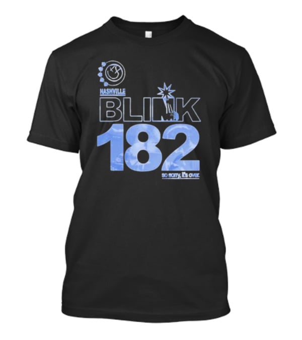 Nashville Blink-182 So Sorry It's Over T-Shirt