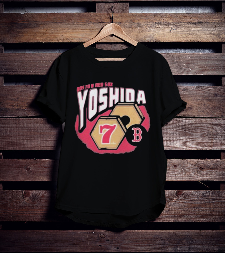 Boston Red Sox Yoshida 7 Baseball B T-Shirt