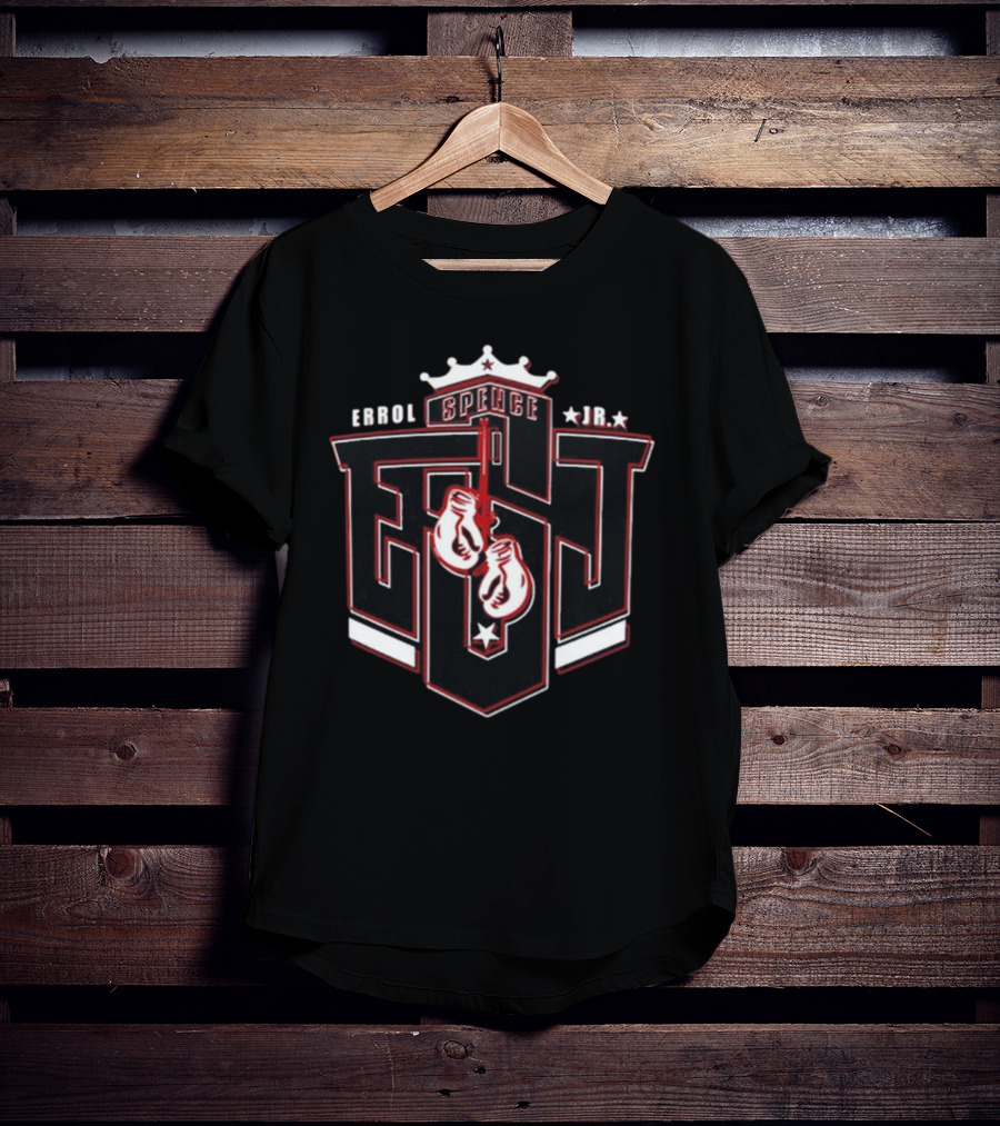 Errol Spence Jr Boxing Glove Crown Logo Team Spence EJ T-Shirt