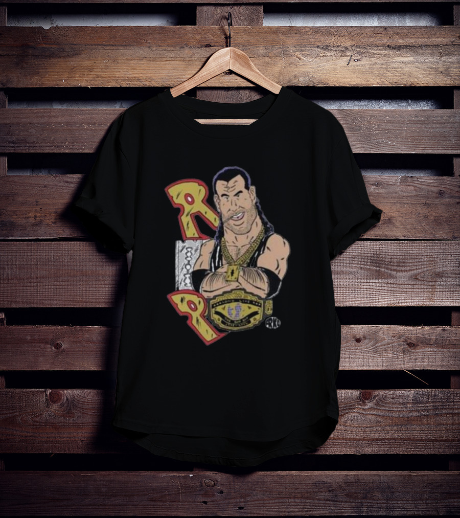 Razor Ramon Tribute The Bad Guy Rip Long Live T-Shirt
