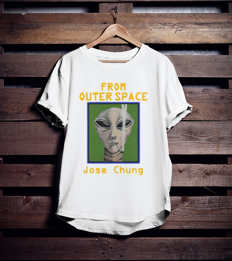 Brian Kemm Jose Chung From Outer Space Alien Smoking T-Shirt