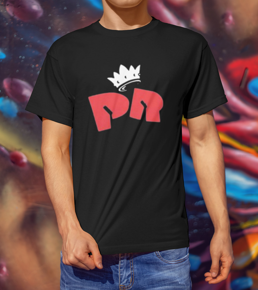 PR Merchandise New Caps Patricio Rey Red Logo Crown T-Shirt