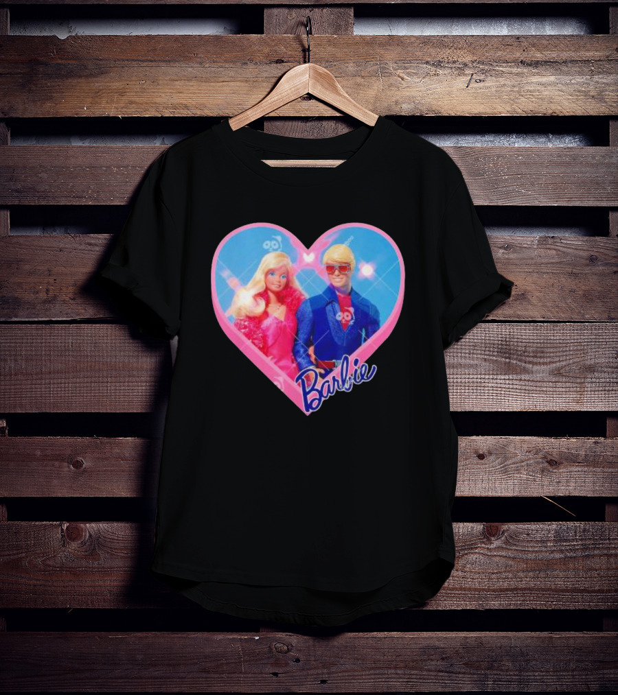Barbie Ken Heart Valentines Love T-Shirt
