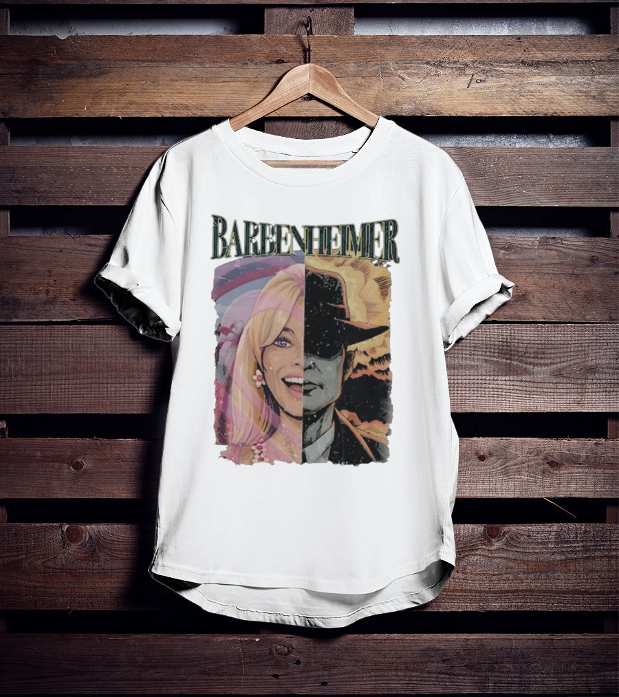 Barbenheimer Vintage I Survived Barbie Oppenheimer Fusion Uk Best Bernheimer India T-Shirt