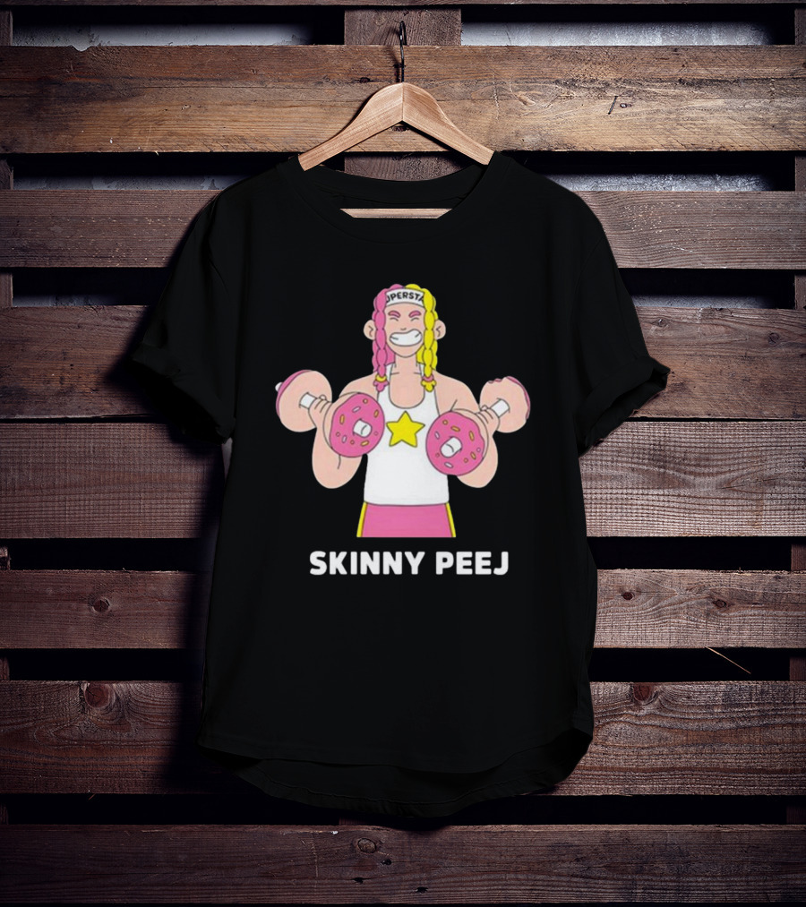 Skinny Peej Lifting Donut Weights Superstarz T-Shirt