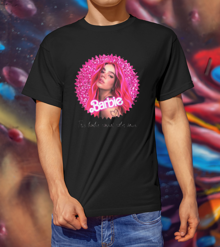 Karol G Barbie Glitter Portrait This Barbie Cannot Calm Down T-Shirt