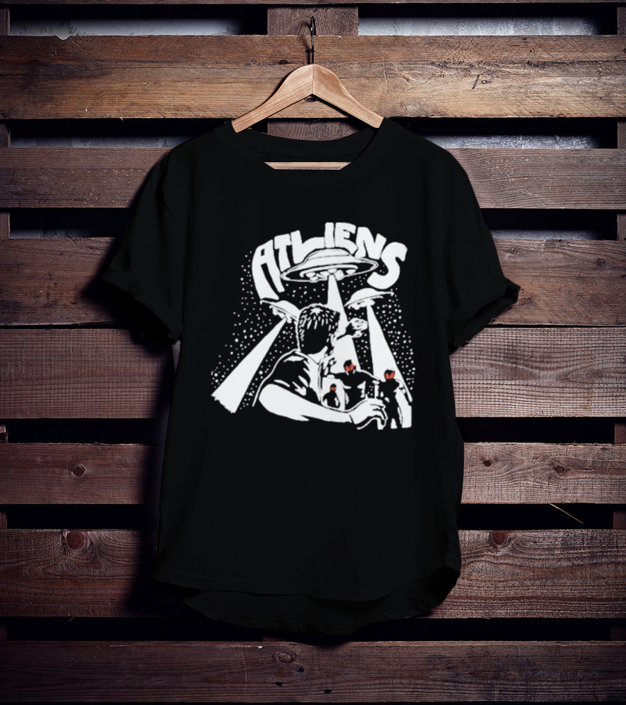 ATLien Abduction Escape With UFO Beam Encounter T-Shirt