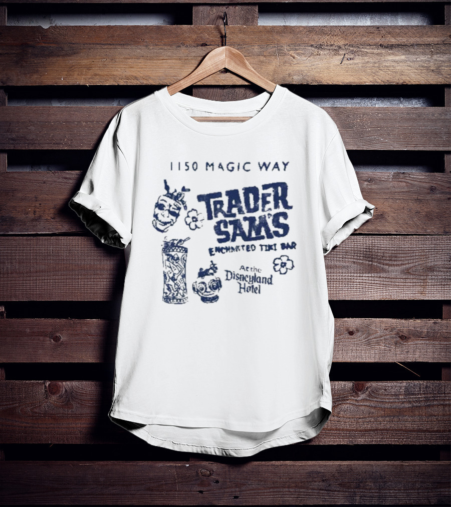 1150 Magic Way Trader Sam’s Enchanted Tiki Bar At The Disneyland Hotel T-Shirt