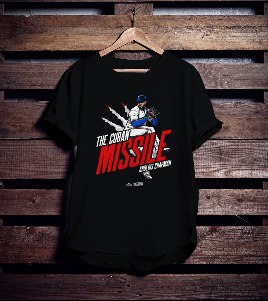 The Cuban Missile Aroldis Chapman Baseball Pitcher T-Shirt