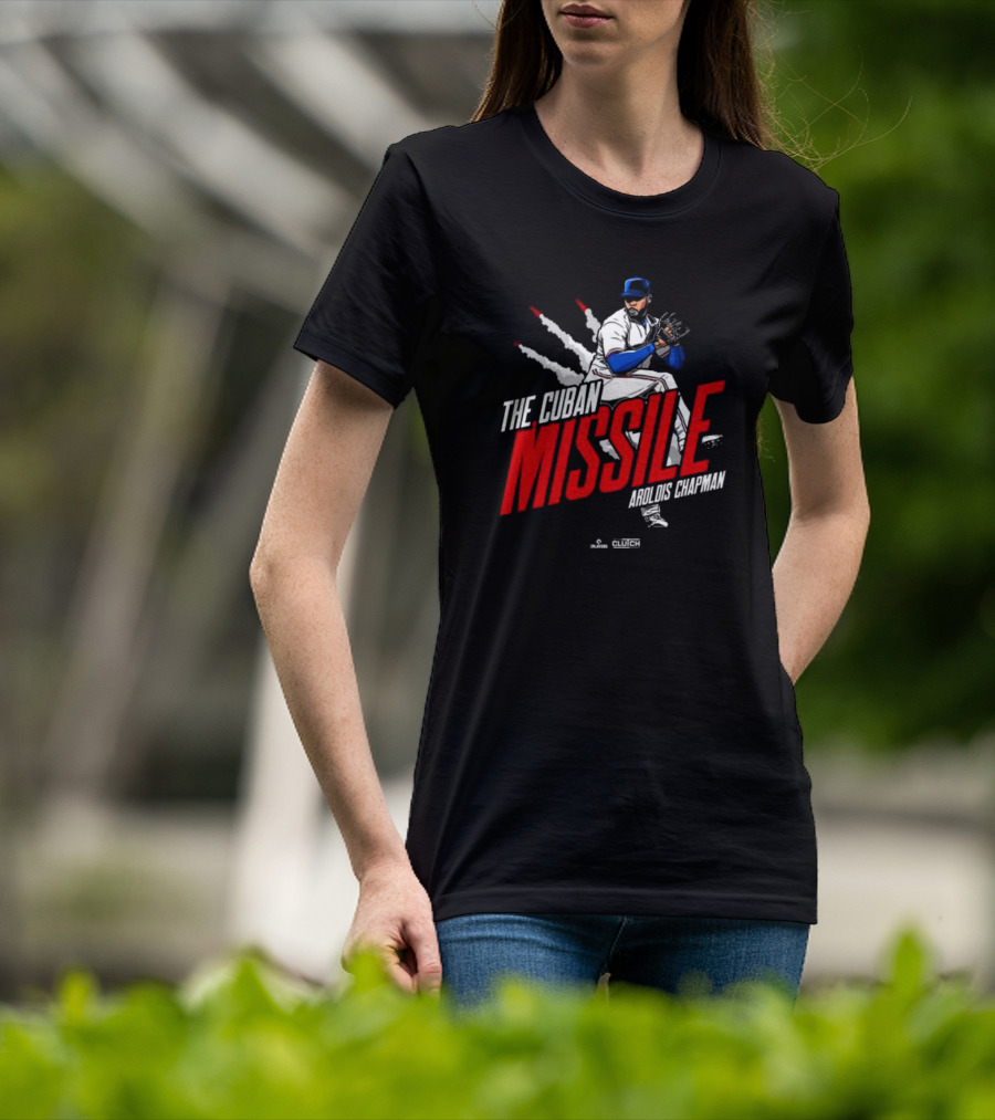 The Cuban Missile Aroldis Chapman Baseball Pitcher T-Shirt