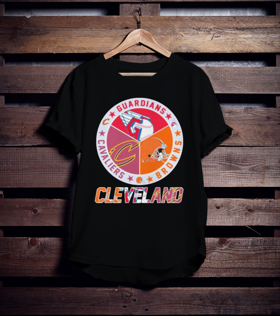 Cleveland Cavaliers Guardians Browns T-Shirt