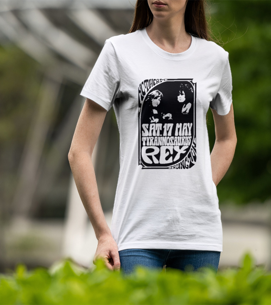 Mothers Erdington Sat 17 May Tyrannosaurus Rex Concert T-Shirt