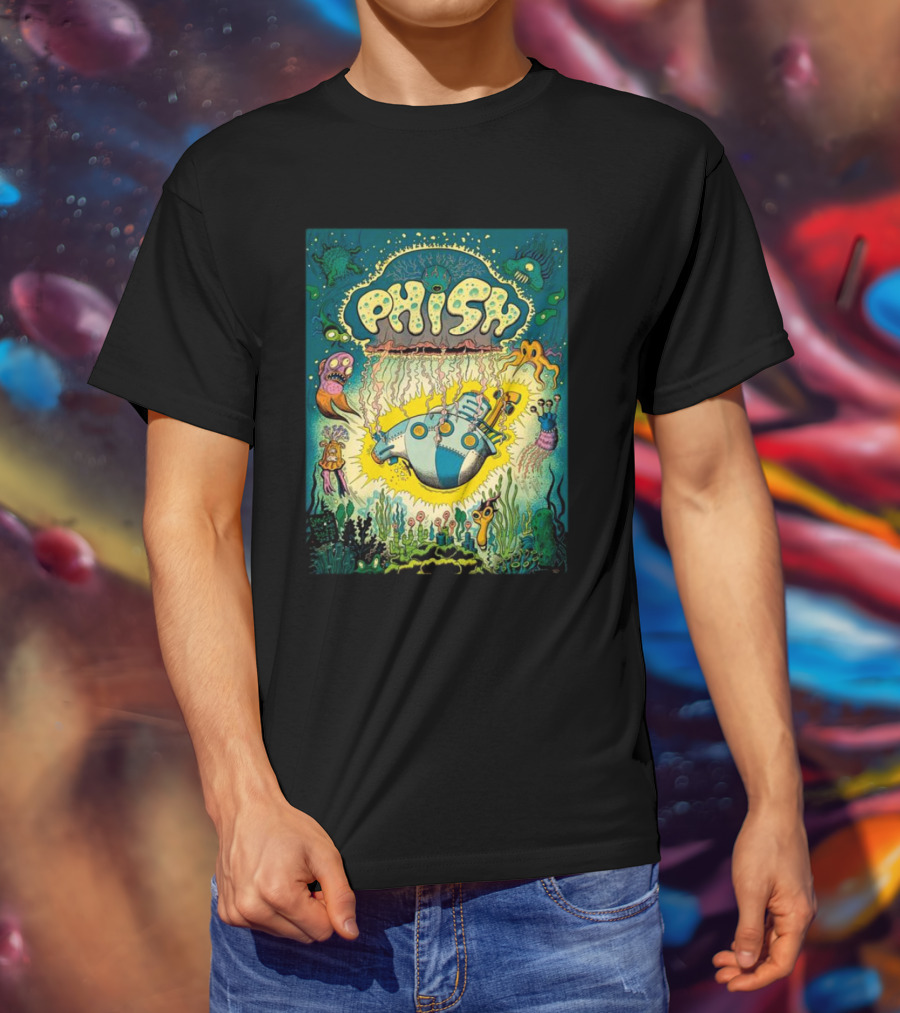 Phish Submarine Underwater Adventure Syracuse T-Shirt