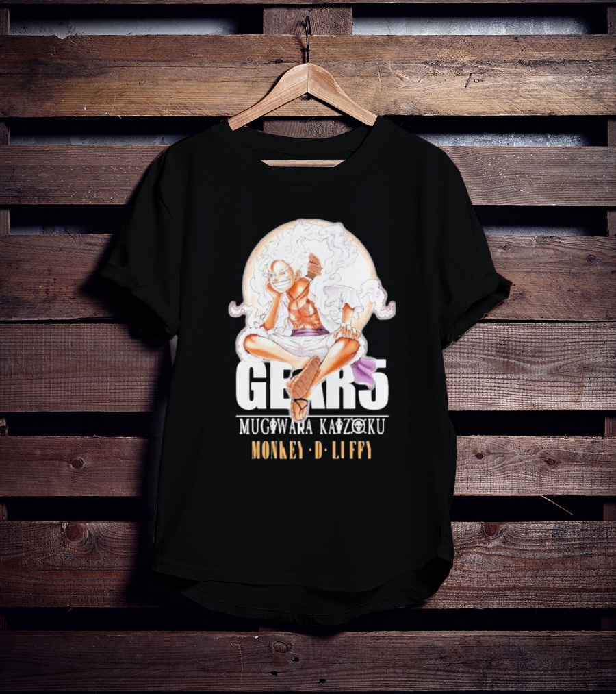 Monkey D Luffy Gear 5 Mugiwara Kaizoku T-Shirt
