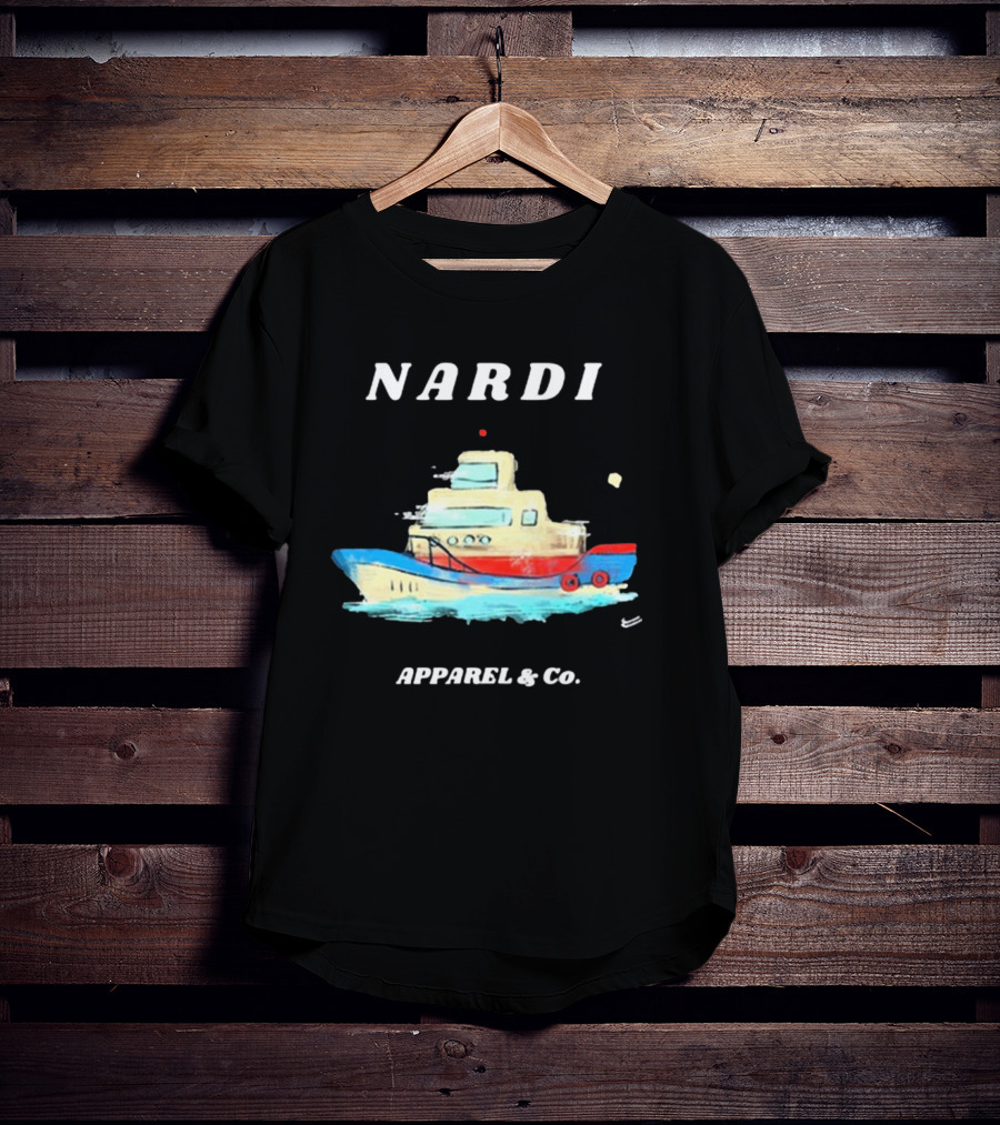 Nardi Boat Design By Apparel And Co T-Shirt