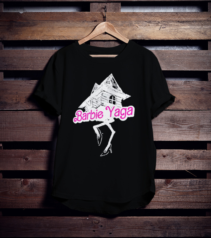 Barbie Yaga Witch House With High Heels T-Shirt