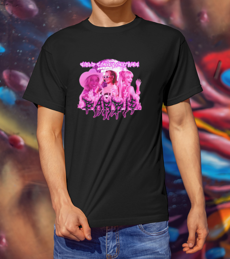 Sadstreet Margot Robbie Barbie Girls Can Do Anything T-Shirt