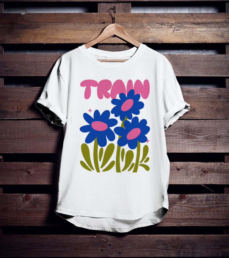 TRAIN Savemesanfrancisco Flowers T-Shirt