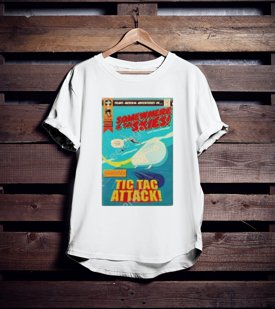 Trans Medium Adventures Somewhere In The Skies Tic Tac Attack T-Shirt
