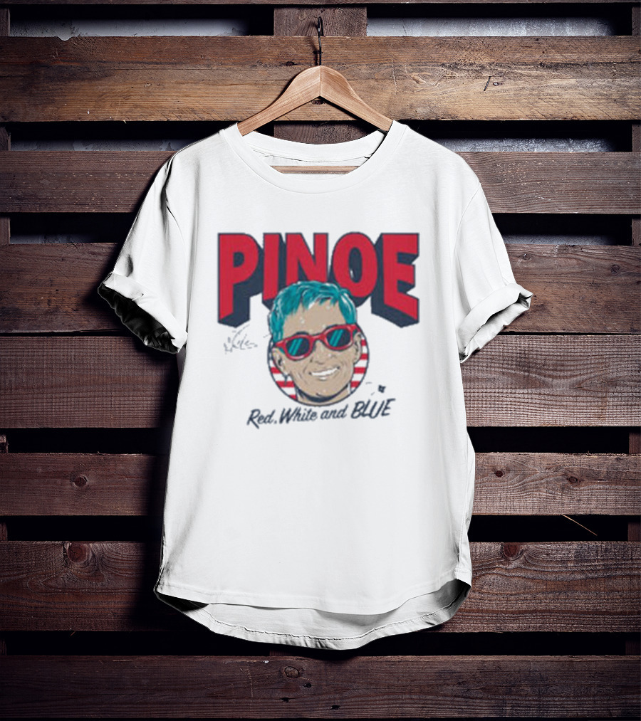 PINOE Red White And Blue T-Shirt